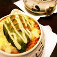 ケチャップライスでアボカドのっけグラタン