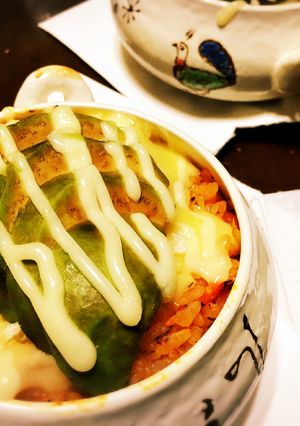 ケチャップライスでアボカドのっけグラタン-レシピのメイン写真