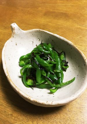 ★塩昆布とピーマンの和え物★お弁当にも-レシピのメイン写真
