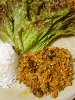 ドライカレー レタス包み-レシピのメイン写真