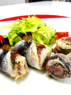イワシのサルティンボッカ~アヒージョ仕立-レシピのメイン写真