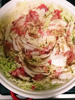 適当!?白菜豚肉挟み蒸し。-レシピのメイン写真