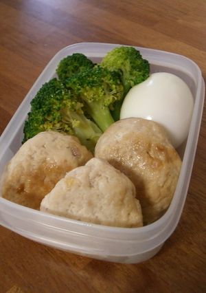 夫の筋肉弁当用鶏だんご-レシピのメイン写真