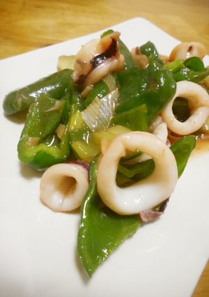 いかとピーマンの中華炒め-レシピのメイン写真