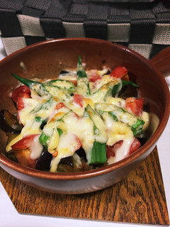 簡単!夏野菜のマヨチーズ焼き☆-レシピのメイン写真