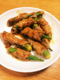 オクラの甘辛肉巻き☆-レシピのメイン写真