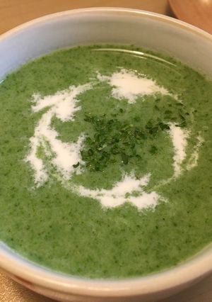 葉酸＆鉄分たっぷり♡ほうれん草ポタージュ-レシピのメイン写真