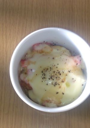 簡単！ごはんにも合う。お豆腐チーズ。-レシピのメイン写真