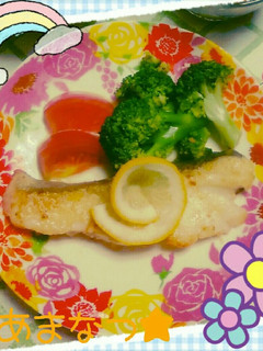 ♪たらのレモンバタームニエル♪-レシピのメイン写真