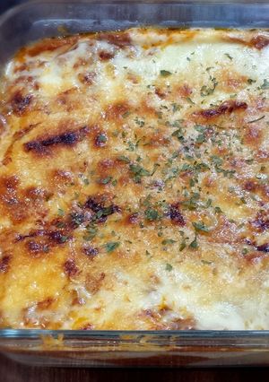 モランボン手のひらピザの生地でラザニア-レシピのメイン写真
