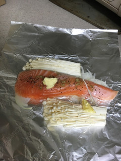 サーモンのホイル焼き-レシピのメイン写真