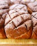 おやつに♪チョコメロンちぎりパンHB生地