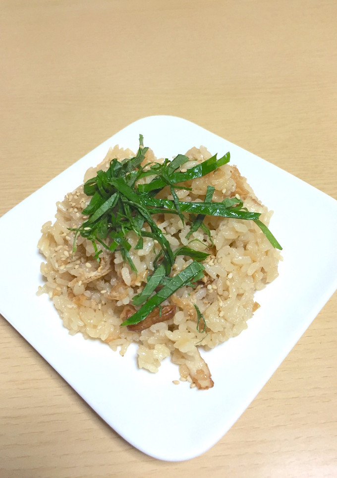 めんつゆだけで簡単！炊き込みご飯-レシピのメイン写真