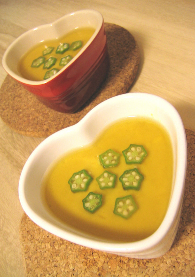 洋風☆にんじん茶碗蒸し-レシピのメイン写真