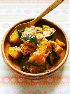 レンジで簡単☆ご飯のお供に無限かぼちゃ。-レシピのメイン写真