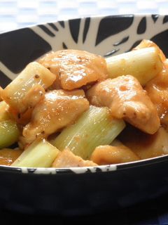 鶏肉と長ネギのねぎま炒め-レシピのメイン写真