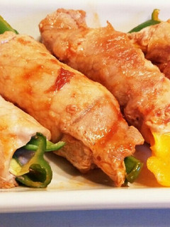 ☆豚ロースのピーマン巻き☆-レシピのメイン写真