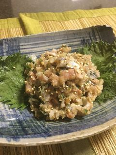 サンマの味噌たたき*-レシピのメイン写真