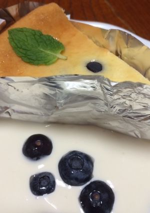 ブルーベリーチーズケーキ＆レモンクリーム-レシピのメイン写真