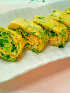 たっぷりニラ入り卵焼き〜お弁当にも〜-レシピのメイン写真