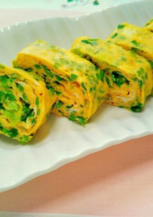 たっぷりニラ入り卵焼き〜お弁当にも〜-レシピのメイン写真