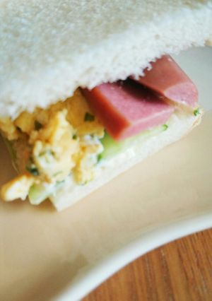 卵とウインナーのボリュームサンド-レシピのメイン写真