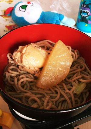 手羽元と大根のたれで絶品うどんorそば♡-レシピのメイン写真