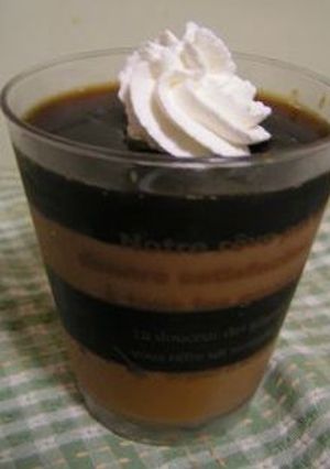 しましまのコーヒーゼリー♪-レシピのメイン写真