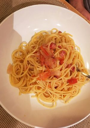 イタリア人の彼のレシピ☆トマトのパスタ-レシピのメイン写真