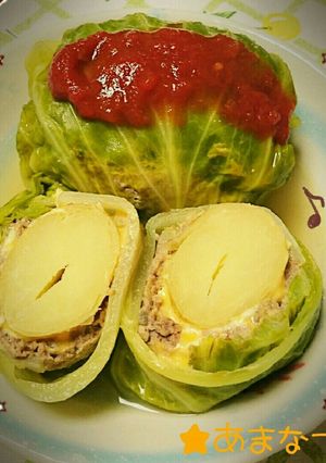 トロッほくッ！じゃがチーズロールキャベツ-レシピのメイン写真