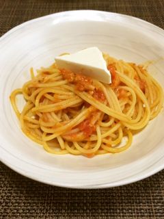 自家製シンプルトマトソースパスタ-レシピのメイン写真