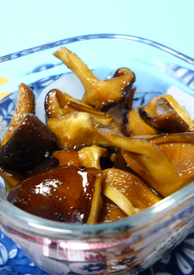 めんつゆで簡単！生シイタケの甘辛煮♪-レシピのメイン写真