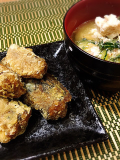 時短!さば缶でカレー衣の揚げ焼き&冷や汁-レシピのメイン写真