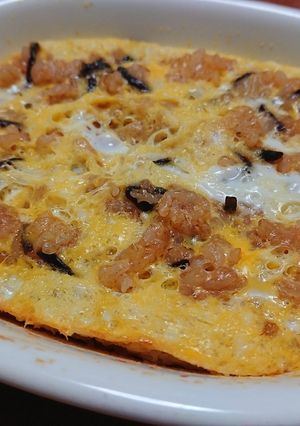 簡単レンジ！塩昆布＆チーズ☆オムライス風-レシピのメイン写真