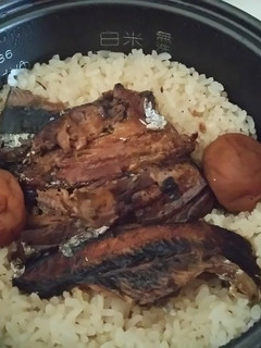 秋刀魚の蒲焼缶詰のかやくご飯-レシピのメイン写真