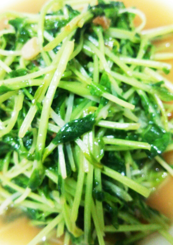 早い♪簡単♪旨い♪豆苗のシャキシャキ炒め-レシピのメイン写真