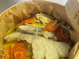 減塩介護食 タラと春キャベツのせいろ蒸し