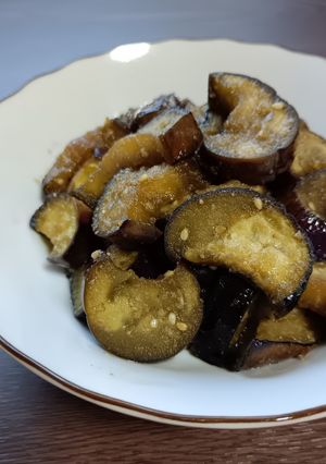 なすび1本で甘辛炒め-レシピのメイン写真
