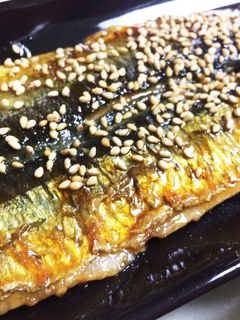 定番※秋刀魚の蒲焼き-レシピのメイン写真