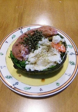 のせるだけ！アボカド和洋折衷☆簡単レシピ-レシピのメイン写真