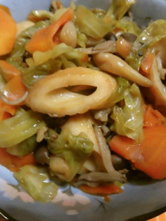 キャベツと竹輪の煮物-レシピのメイン写真