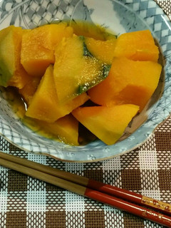 味見でなくなっちゃう?かぼちゃの煮付け-レシピのメイン写真