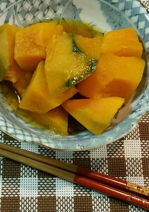 味見でなくなっちゃう？かぼちゃの煮付け-レシピのメイン写真