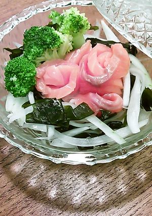 わさびポン酢のサラダ-レシピのメイン写真