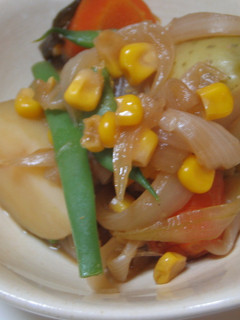 カラフル野菜のヘルシー煮物-レシピのメイン写真
