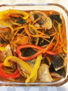 作り置きに!さっぱり美味しい鯵の南蛮漬け-レシピのメイン写真