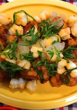 ＊鶏とおもちの大根おろしのせ＊-レシピのメイン写真
