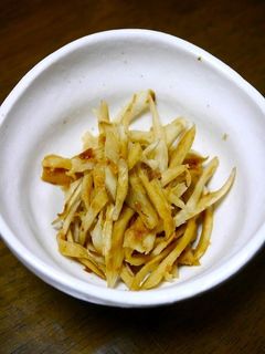 レンジで簡単!たっぷりごぼう-レシピのメイン写真