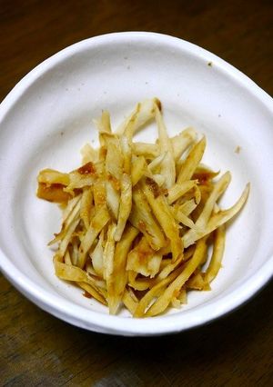 レンジで簡単！たっぷりごぼう-レシピのメイン写真