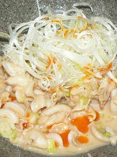 帆立貝ひもの中華ゴマ風味-レシピのメイン写真